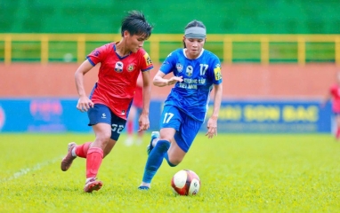 Lượt 12 bóng đá nữ VĐQG 2026: Hai cơn mưa bàn thắng