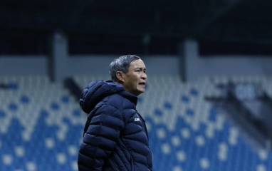 HLV Mai Đức Chung hài lòng về trận đấu với ĐT nữ Trung Quốc