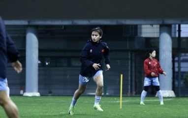 Sao trẻ ĐT nữ Việt Nam đánh giá chuyến tập huấn ở Trung Quốc