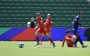 VIDEO: ĐT nữ Việt Nam thất thủ đáng tiếc trước Đài Bắc Trung Hoa