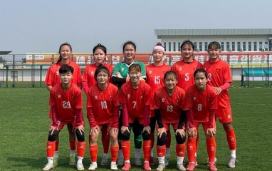 Tuyển trẻ Việt Nam để thua trận đầu tiên ở Trung Quốc