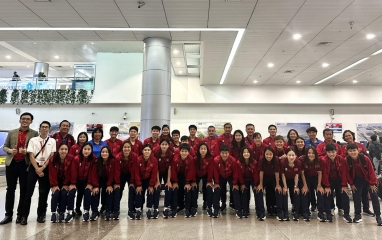 ĐT nữ Việt Nam về nước sau thất bại ở VCK Asian Cup