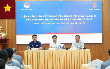 Giải hạng Nhất sắp có thay đổi lịch sử liên quan đến trọng tài