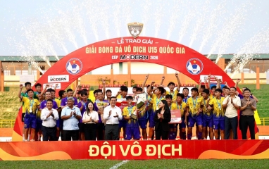 Hà Nội chính thức hoàn tất bộ sưu tập danh hiệu ở giải trẻ