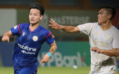 Thua đậm Hà Nội, PVF CAND lâm nguy trong cuộc đua trụ hạng
