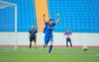 Trận tranh hạng 5 giải VĐQG nữ phải giải quyết bằng loạt penalty