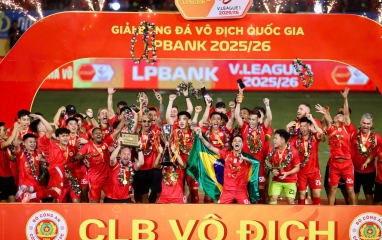 CAHN có chức vô địch V-League thuyết phục nhất nhì lịch sử