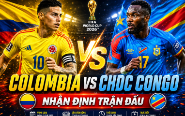 Nhận định Colombia vs CHDC Congo: Bàn thắng đột biến, 9h00 ngày 24/6/2026