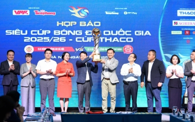 Công bố số tiền thưởng cực khủng ở Siêu Cúp Quốc gia