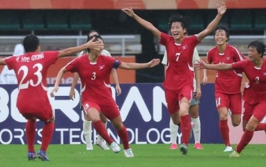 Xác định hai đội vào chung kết bóng đá nữ ASIAD 2026