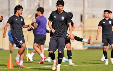 Tiền đạo U23 Thái Lan tự tin đả bại Trung Quốc để vào tứ kết