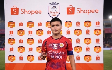 Quang Hải đặt mục tiêu cao nhất cùng CAHN ở Shopee Cup