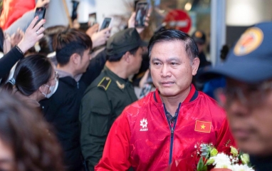 Trưởng đoàn Trần Anh Tú: 'Tinh thần của U23 Việt Nam không chê vào đâu được'