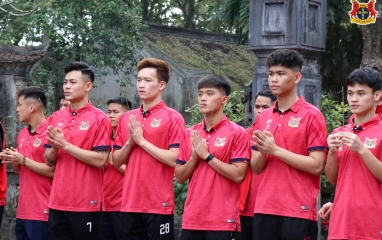 CLB Ninh Bình có hoạt động ý nghĩa trước thềm Tết Nguyên đán 2026