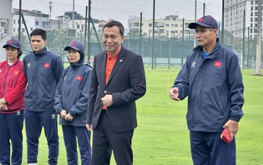 'ĐT nữ Việt Nam sẵn sàng hi sinh, quyết tâm làm mọi việc để đạt thành tích'