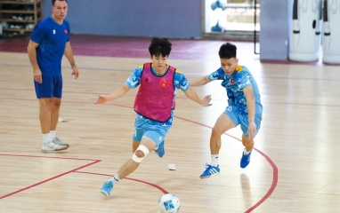 Tuyển Việt Nam tập buổi đầu tiên, đặt mục tiêu cao ở giải Đông Nam Á