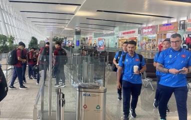 Tuyển Việt Nam cập bến Indonesia, sẵn sàng tranh vé dự World Cup trẻ