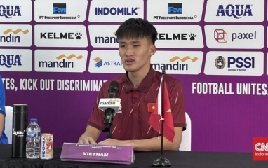 Hậu vệ U17 Việt Nam nói lời bất ngờ sau trận hòa Indonesia