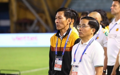 HLV HAGL thừa nhận thiếu may mắn sau trận thua Thể Công Viettel