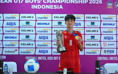 Trụ cột U17 Việt Nam vỡ oà cảm xúc sau chức vô địch Đông Nam Á