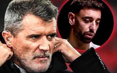 Drama cực căng tại MU: Roy Keane và Bruno Fernandes 'đại chiến'