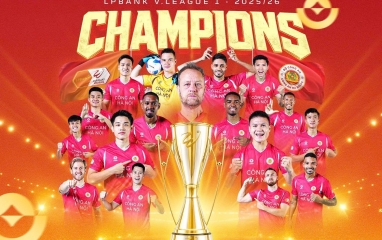 Vô địch V-League là chưa đủ, CAHN chuẩn bị bước ra biển lớn
