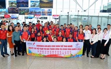 Đoàn Thể thao Việt Nam có 21 VĐV tranh tài tại Asian Para Games 2026