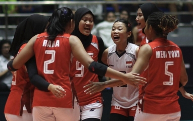 Bóng chuyền Indonesia nhận thưởng lớn sau giải châu Á