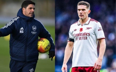 HLV Arteta vẫn kiên quyết bảo vệ Gyokeres sau khi bỏ lỡ cơ hội bỏ xa Man City