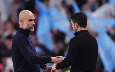 Pep Guardiola: 'Chúng tôi chưa đạt đến tầm như Arsenal lúc này'