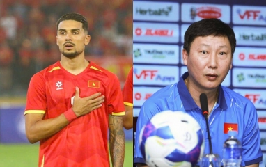 HLV Kim Sang Sik: 'Hoàng Hên sẽ chơi vị trí tốt nhất trước Malaysia'