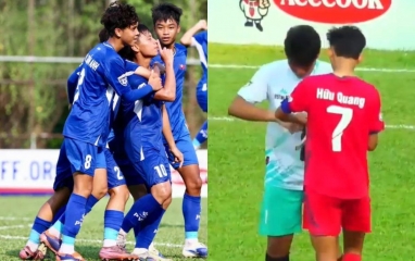 Cầu thủ Việt Nam gây sốc khi thay thủ môn bắt luân lưu