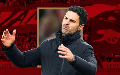 Arsenal ra quyết định về việc sa thải HLV Mikel Arteta