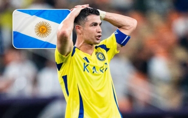 Liên tục ghi bàn, Ronaldo bất ngờ bị 1 cầu thủ Argentina vượt mặt