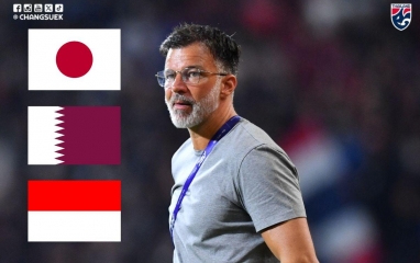 HLV ĐT Thái Lan tuyên bố đầy khí thế khi gặp Nhật Bản ở Asian Cup