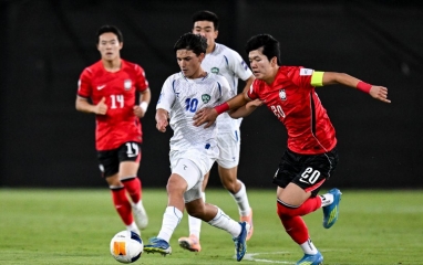 Thắng Hàn Quốc sau loạt luân lưu, U17 Uzbekistan thẳng tiến bán kết châu Á