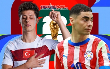 VTV6 VTV3 trực tiếp Thổ Nhĩ Kỳ vs Paraguay, 11h00 ngày 20/6 - World Cup 2026