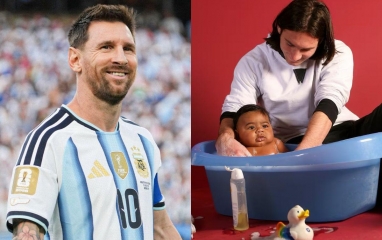 Messi thốt lên đầy cảm xúc về tấm ảnh gây sốt cùng Lamine Yamal