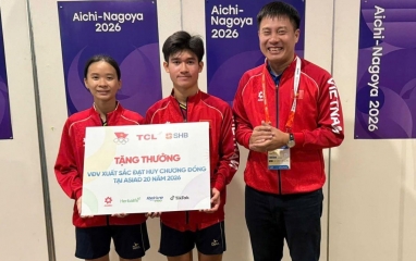 NÓNG: Việt Nam có huy chương đầu tiên tại ASIAD 2026