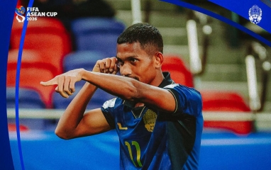 Thắng trận đầu tiên, Campuchia rộng cửa vào chung kết FIFA ASEAN Cup