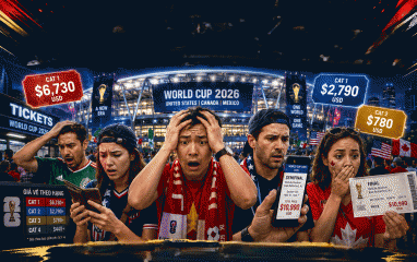 Giá vé World Cup 2026 gây choáng: Từ 60 USD đến hơn 10.000 USD