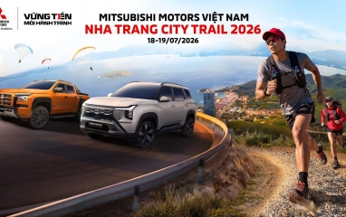 Mitsubishi Motors Việt Nam mang đến trải nghiệm đường chạy ven biển – núi độc đáo tại Nha Trang City Trail 2026
