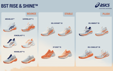 ASICS khởi động chuỗi sự kiện ra mắt RISE & SHINE Collection cùng Pocari Sweat Run 2026