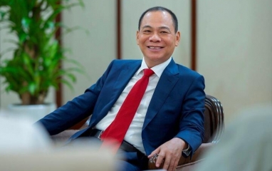 Tỷ phú Phạm Nhật Vượng vươn lên dẫn đầu Đông Nam Á về độ giàu có