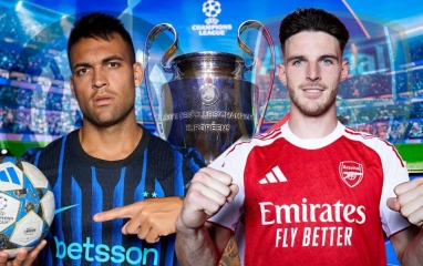 Siêu máy tính dự đoán bất ngờ trận Inter vs Arsenal