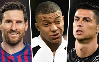 Sánh vai Messi và Ronaldo, Mbappe lập kỷ lục 'độc nhất vô nhị'