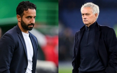 Thay thế Mourinho, Ruben Amorim có thể dẫn dắt 'ông kẹ' tại châu Âu