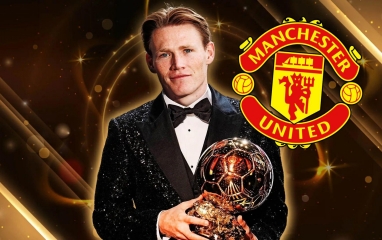 Ứng viên Quả bóng Vàng khiến MU 'tiếc hùi hụi'