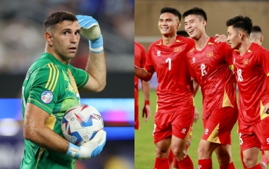 Thủ môn Argentina phàn nàn vì đá giao hữu với đội yếu hơn Việt Nam