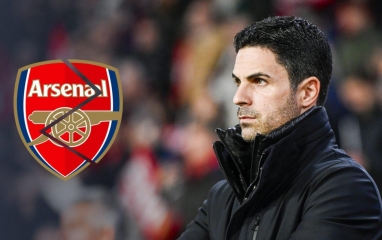 Cổ động viên Arsenal phát mệt vì Mikel Arteta